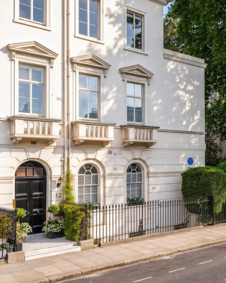 Inside An Elite $20 Million London Residence With A Novel History